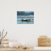 Galilee Fisherman - Pescadores Galileus em Israel Poster (Küche)