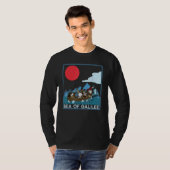 Galilee seas storms religious Christians Christian T-Shirt (Vorne ganz)