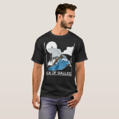 Galilee seas storms religious Christians Christian T-Shirt (Vorne ganz)