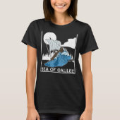 Galilee seas storms religious Christians Christian T-Shirt (Vorderseite)