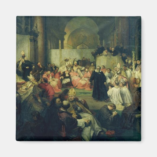 Galilei vor dem Rat, 1861 Magnet (Vorne)