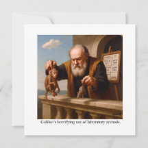 Galileis erschreckende Verwendung von Labortieren.