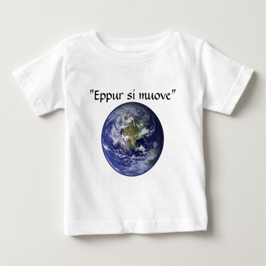 Galileo Baby T-shirt (Vorderseite)
