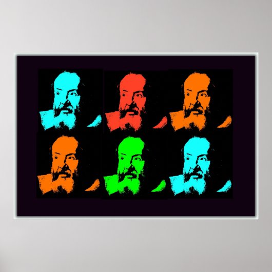 Galileo Collage Poster (Vorne)