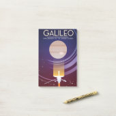 Galileo - Erforschung des Jupiter-Systems Post-it Klebezettel (Auf Schreibtisch)