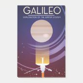 Galileo - Erforschung des Jupiter-Systems Post-it Klebezettel (Vorderseite)