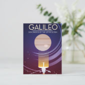 Galileo - Erforschung des Jupiter-Systems Postkarte (Stehend Vorderseite)
