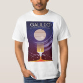 Galileo - Erforschung des Jupiter-Systems T-Shirt (Vorderseite)
