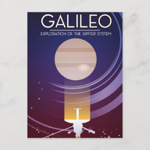 Galileo - Erforschung des Jupitersystems Postkarte