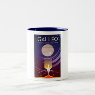 Galileo - Erforschung des Jupitersystems Zweifarbige Tasse