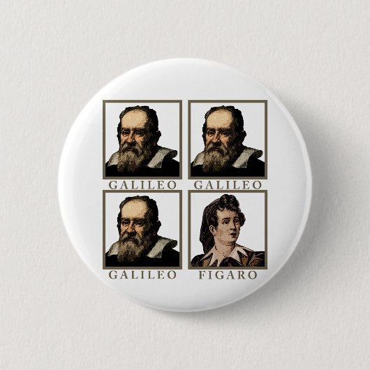 Galileo Figaro Button (Vorderseite)