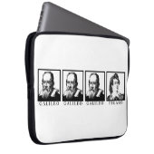 Galileo Figaro BW Laptopschutzhülle (Vorne Rechts)