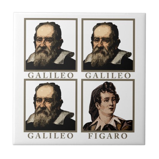Galileo Figaro Fliese (Vorderseite)