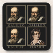 Galileo Figaro Getränkeuntersetzer (Vorderseite)