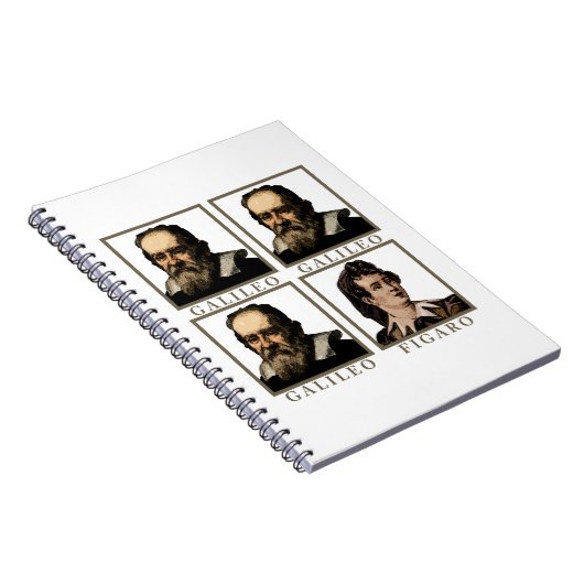 Galileo Figaro Notizblock (Rechte Seite)