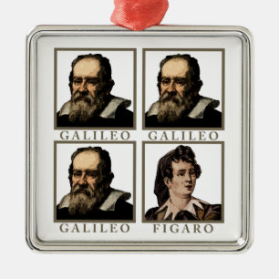 Galileo Figaro Ornament Aus Metall