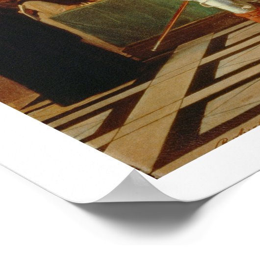 Galileo Galilei (1564-1642) vor Mitgliedern der Poster (Ecke)