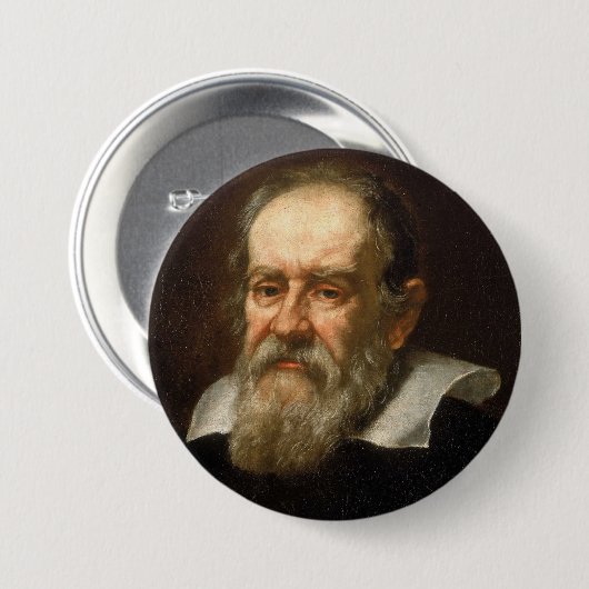 Galileo Galilei Button (Vorne & Hinten)