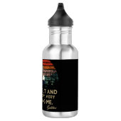 Galileo Galilei Edelstahlflasche (Rechts)