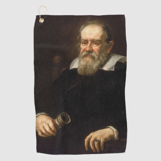 Galileo Galilei Golfhandtuch (Vorderseite)