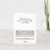 Galileo Galilei Karte (Rückseite)