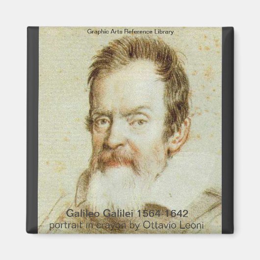 Galileo Galilei Magnet (Vorne)
