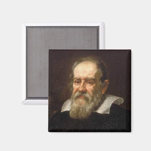 Galileo Galilei Magnet (Vorderseite/Rückseite)