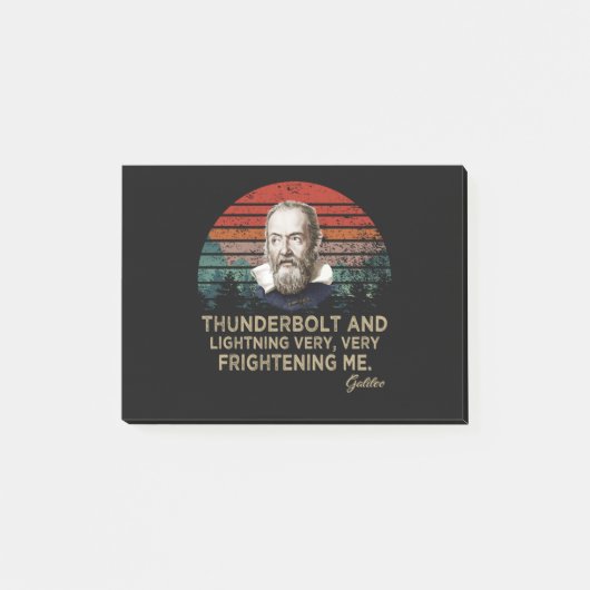 Galileo Galilei Post-it Klebezettel (Vorderseite)