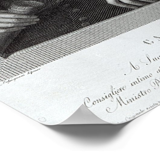 Galileo Galilei Poster (Ecke)