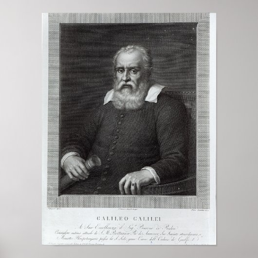 Galileo Galilei Poster (Vorne)