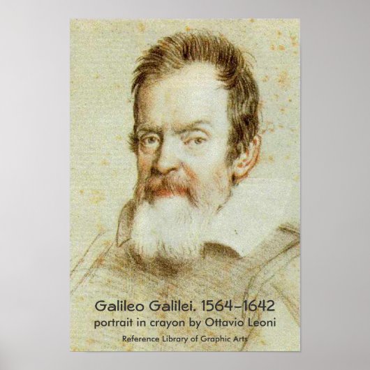 Galileo Galilei Poster (Vorne)