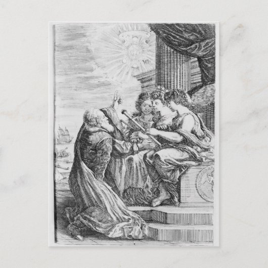 Galileo Galilei Postkarte (Vorderseite)