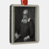 Galileo Galilei Silbernes Ornament (Rechts)