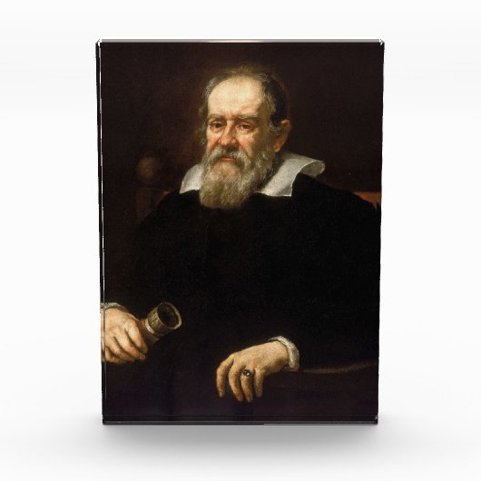 Galileo Galilei: Vater von Wissenschaft und Astron Fotoblock (Vorderseite)