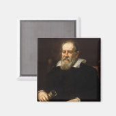 Galileo Galilei: Vater von Wissenschaft und Astron Magnet (Vorderseite/Rückseite)