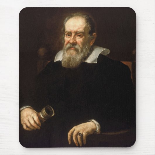 Galileo Galilei: Vater von Wissenschaft und Astron Mousepad (Vorne)