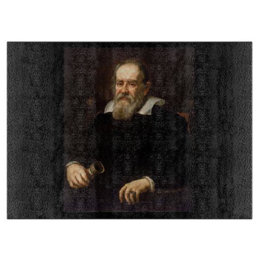 Galileo Galilei: Vater von Wissenschaft und Astron Schneidebrett (Vorderseite)