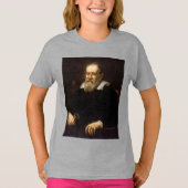 Galileo Galilei: Vater von Wissenschaft und Astron T-Shirt (Vorderseite)