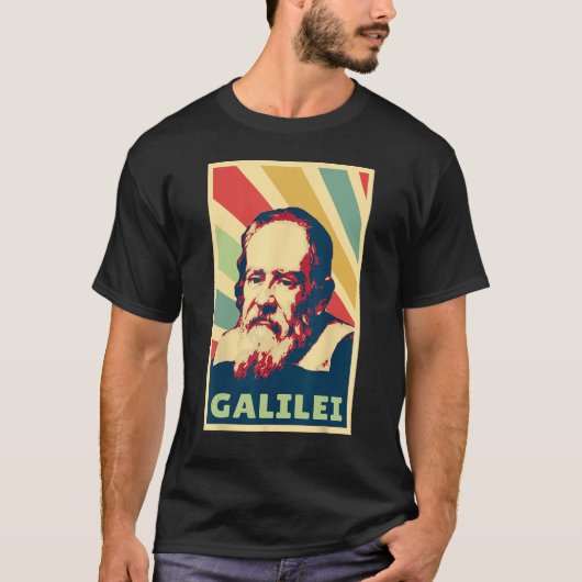 Galileo Galilei Vintage Colours T-Shirt (Vorderseite)
