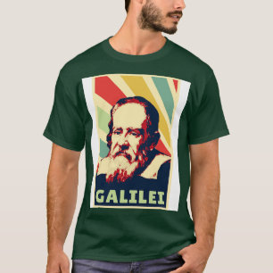 Galileo Galilei Vintage-Farben T-Shirt