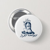 Galileo ist mein Homeboy Button (Vorne & Hinten)