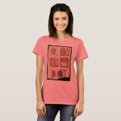 Galileo-Mondphasen 1616 T-Shirt (Vorne ganz)