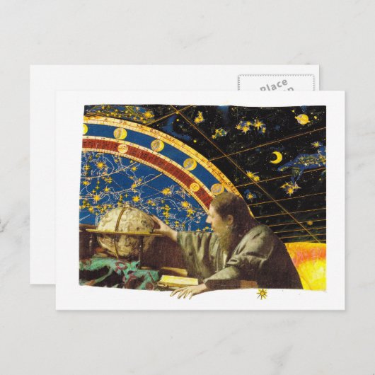 Galileo Postkarte (Vorne/Hinten)