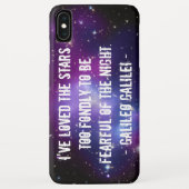 Galileo Quote Galaxy Cluster Case-Mate iPhone Hülle (Rückseite)