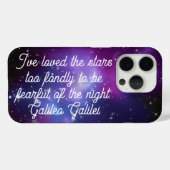 Galileo Quote Galaxy Cluster Celestial Foto Case-Mate iPhone Hülle (Rückseite (Horizontal))
