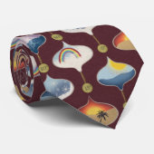 Galileo-Thermometer Krawatte (Gerollt)