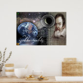 Galileo von Gregory Gallo Poster (Küche)