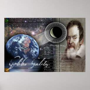 Galileo von Gregory Gallo Poster