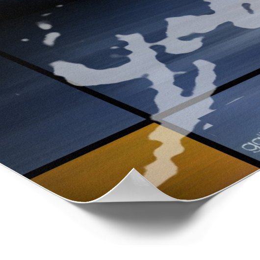 Galileo von Gregory Gallo Poster (Ecke)