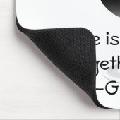 Galileo-Wein-Zitat Mousepad (Ecke)